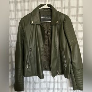 Faux Leather Jacket!
